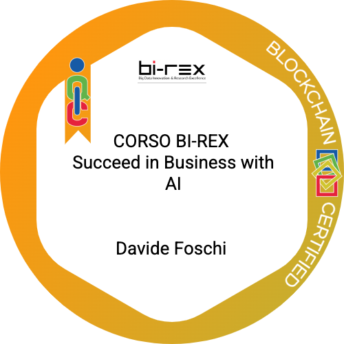 Corso BI-REX |  Succeed in Business with AI